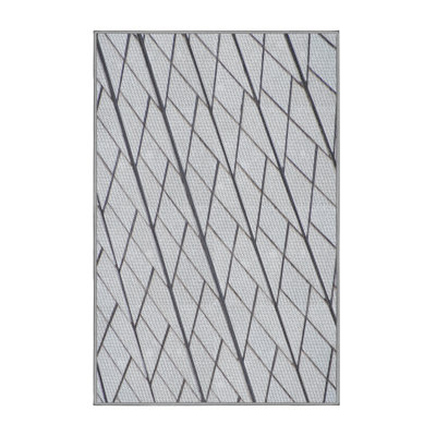 Tapis gris Power Loom