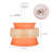 Guerande 1 - Light Orange Lantern Pendant-250096285