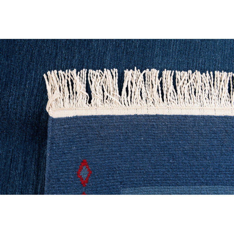 Tapis bleu Jacoby