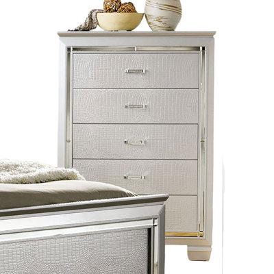 Contemporary Style Drawer Chest