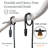 Brightech Ambience Pro Solar LED String Lights - Super Bright 27Ft Remote Control With 12 Shatterproof Bulbs, Waterproof Patio Lights, 4W Soft White