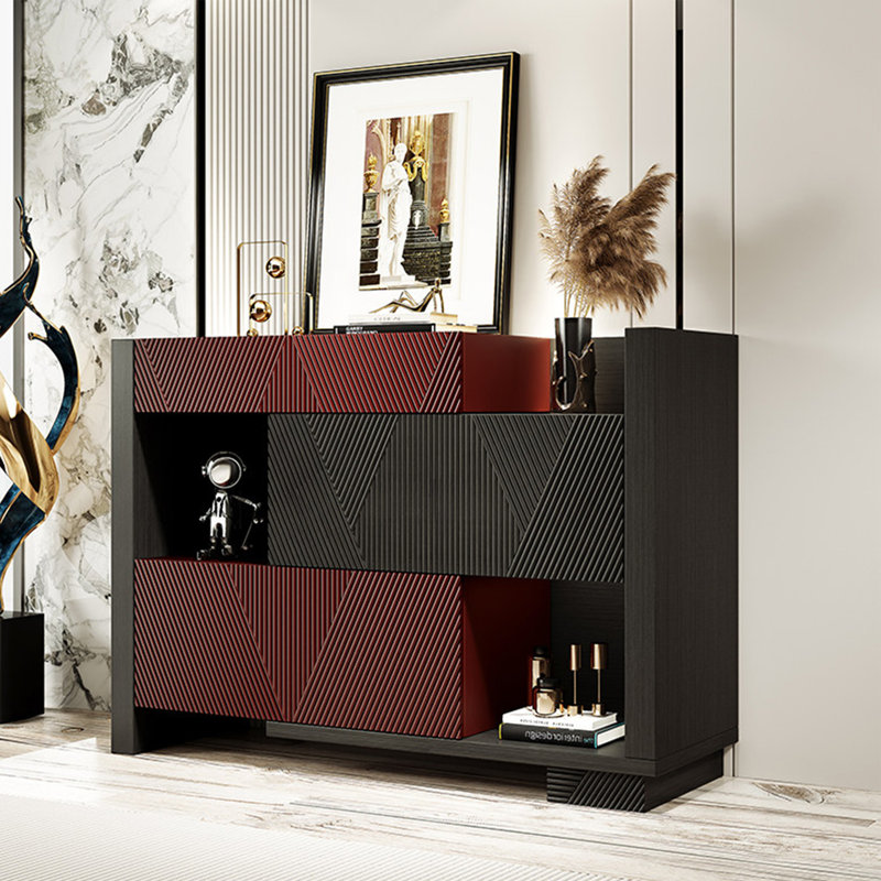 Armoire d'extension cloisonnée de style italien, Black