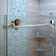Enigma-X 72.38" x 76" Single Sliding Frameless Shower Enclosure with Clear Max Technology