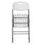 Chaise pliante rectangulaire Regest Trestle Series - paquet de 8