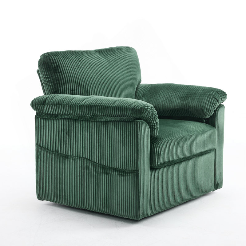 Canapé simple confortable et rotatif avec coussins de qualité supérieure et conception polyvalente pour se détendre dans divers espaces