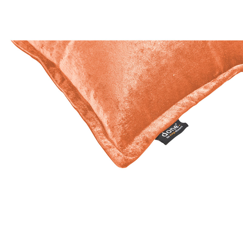 Nalle Rectangular Throw Pillow Cover, Coral