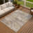 Machine Washable Indoor/Outdoor Wagenen ACN2369 Abstract Rug-1537013639