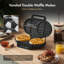 VonShef Round Waffle Maker