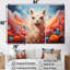 Enchanting Alpaca Valley - Alpaca, art mural-1284095854-1284095843