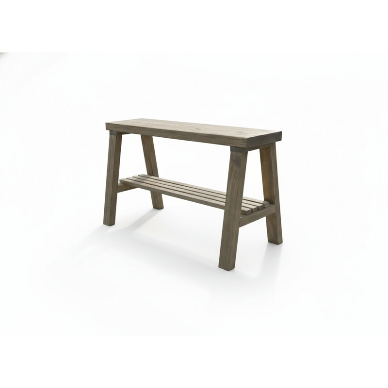 Banc de rangement Daigo, Gris