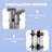 Yescom Universal Trampoline Replacement Enclosure Poles Accessories
