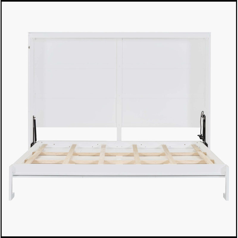Lit escamotable blanc, Blanc