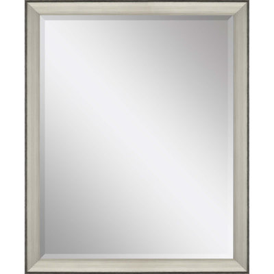 44" Silver Framed Accent Mirror