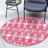 Magenta Traliccio Indoor/Outdoor Trellis Rug-1175881441