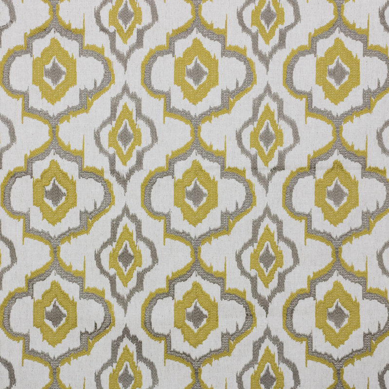 Prive Termiz Fabric, Mustard Seed