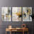 Abstract Series CLXIV -Set Of 3 Gallery Wrapped Canvas -Ready to Hang-1199262322