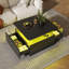 Pedestal Coffee Table with Storage-902110407