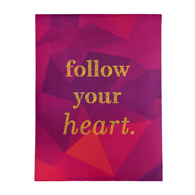 Quotes Chenille Indoor Rug