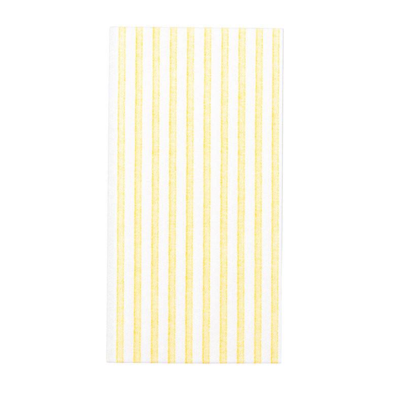 Serviettes d'invité, serviettes, Jaune, 20