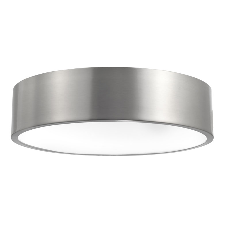 Flush Mount, Brushed Aluminium