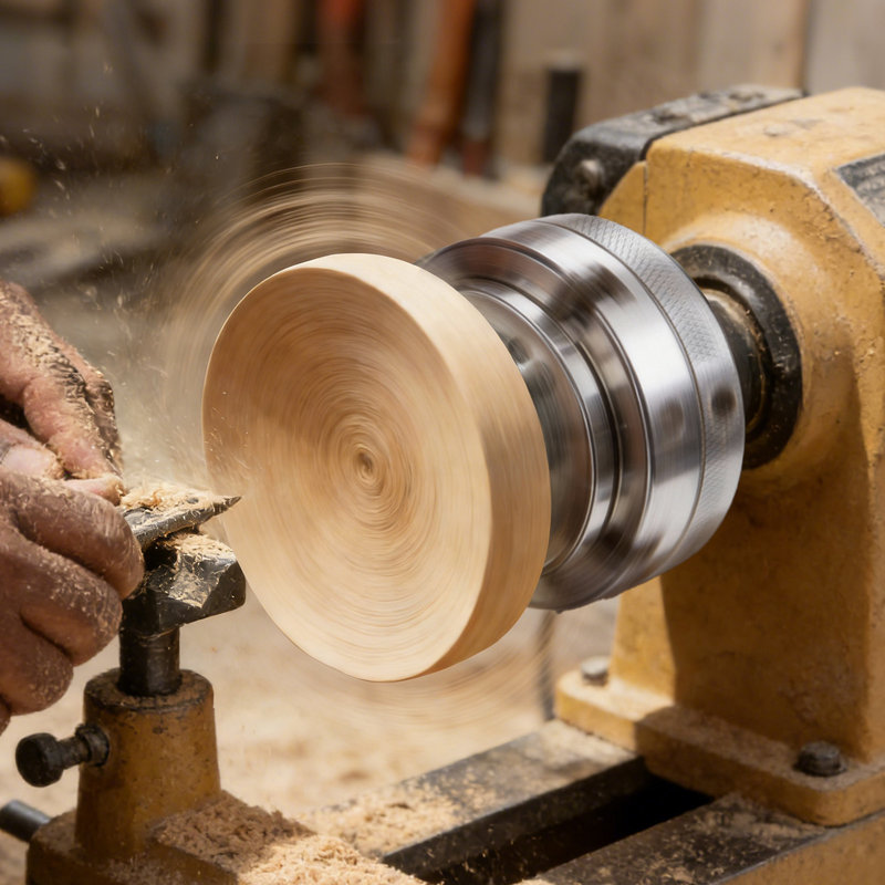 Ensemble de mandrins de tournage en bois à 4 mâchoires, 4 mâchoires, auto-centrant, avec filetage 1 "x 8tpi et adaptateur, 4 mâchoires rondes à pas / à pas, boîtier, en acier nickelé, à haute dureté, pour le tour à bois