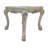 Keitha Transitional Square End Table with Wooden Scalloped Top & Apron-860059041