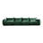 Cath Kavia 4 - Piece Chenille Fabric Upholstered Sectional Sofa For Living Room Set-1615808094