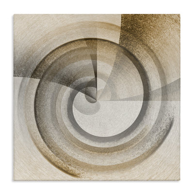 Spinning Centric Circle Canvas Wall Art by Noah Bay