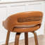 Tabourets de bar pivotants en simili cuir Lawrence-173825756-173825757