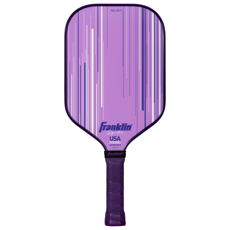 Palette de pickleball 16 mm Franklin Sports Signature Series Pro avec MaxGrit, lilas