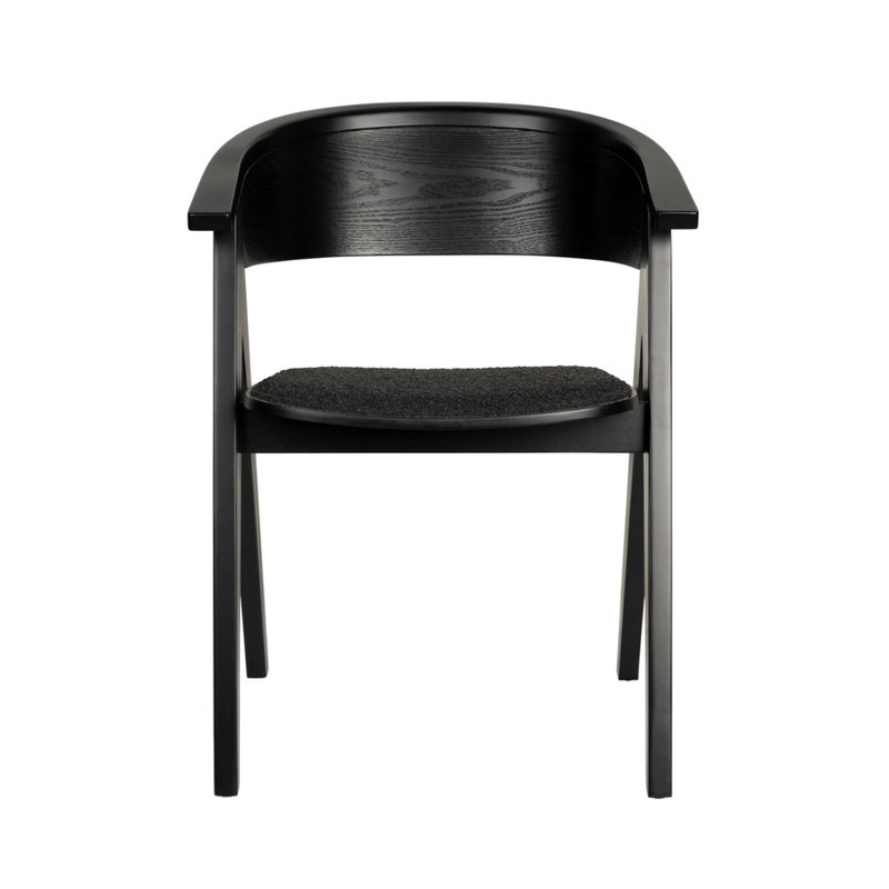 Chaise de salle à manger NDSM, Noir