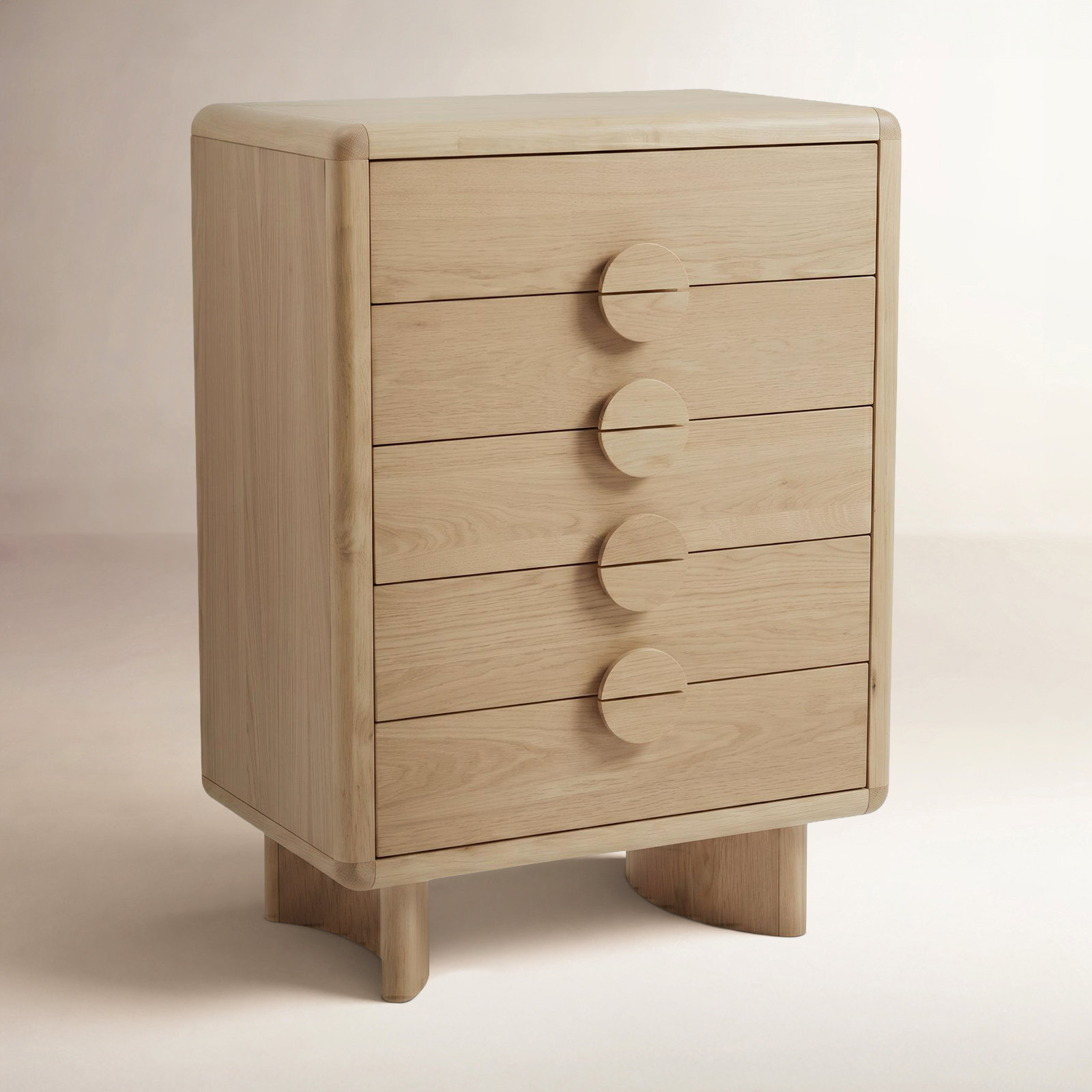 Circa 36" Oak Dresser, Light Oak