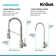 KRAUS Bolden Commercial Style 2-Function Single Handle Pull Down Kitchen Faucet