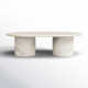 Verbana Genuine Marble Single Coffee Table