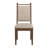 Cipolla Wood Finish Beige Fabric Dining Chair-105512471