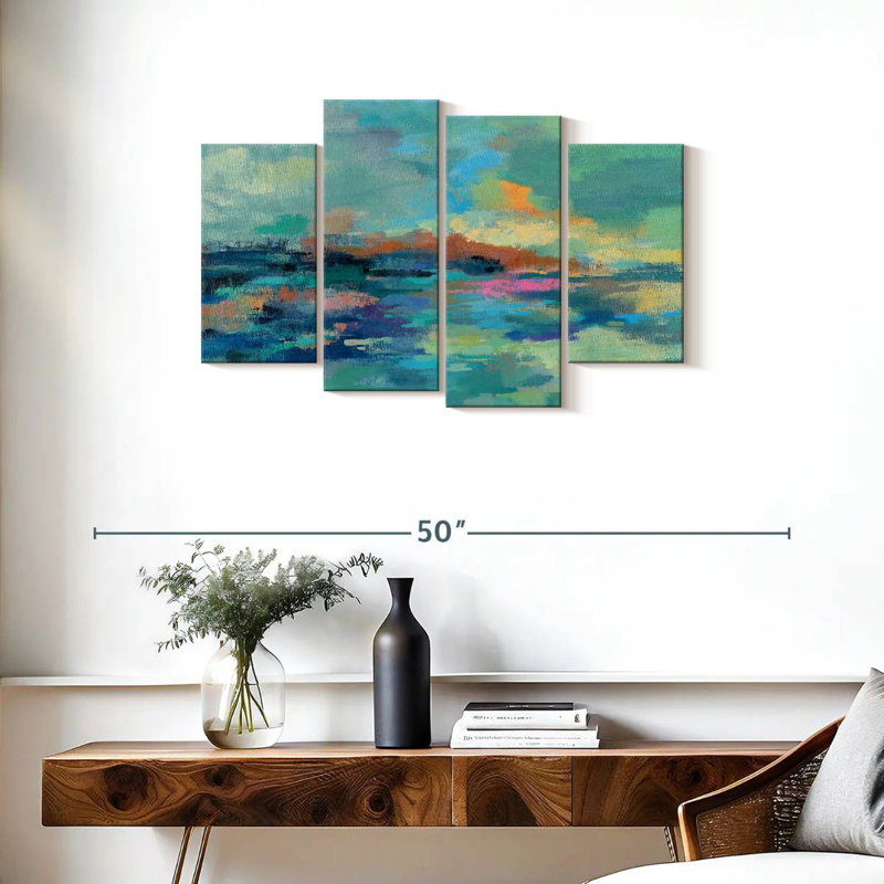 Avery Summer Seaside Abstract, H 22 po x l 36 po