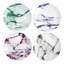 Marble Multi Color - Canape Plate, Assorted, Set of 4