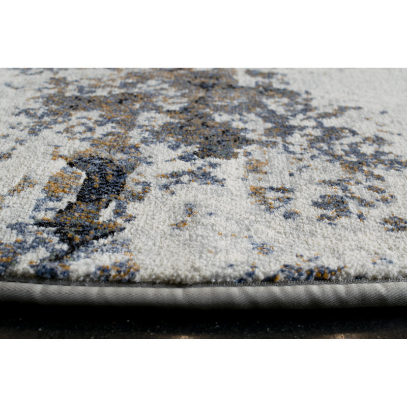 Abbingt Machine Woven Blue Indoor Rug, Rectangle 240 x 330cm