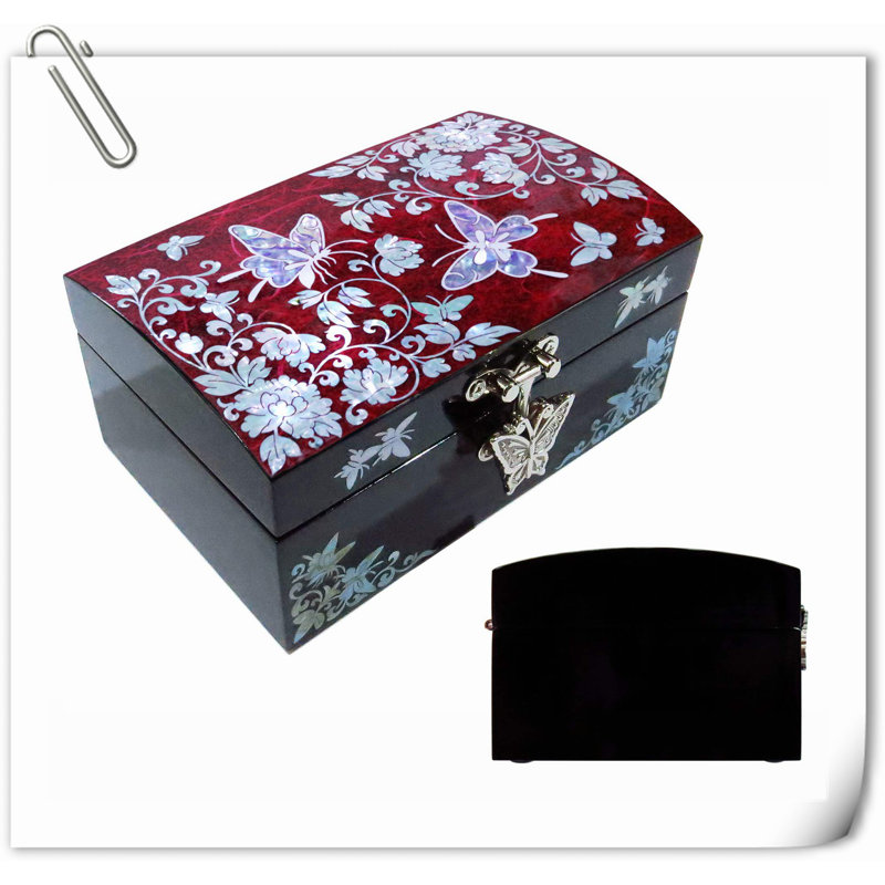 Boîte à bijoux +, Rouge