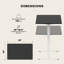 Bureau debout réglable Dojtcho Home Office-125263524-34296389
