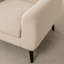 Chaise d'appoint rembourrée avec accoudoirs ronds Deivi-1632049341