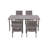 Alieyah 4 - Person Patio Dining Set Umbrella Hole Included Rectangular Table with Cushions Included