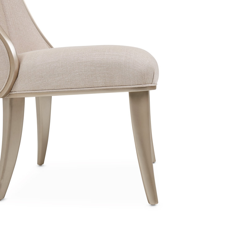 Villa Cherie Tufted Dining Side Chair, Caramel