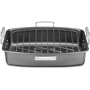 Cuisinart Classic 15 Stainless Steel Roaster With Non-stick Rack