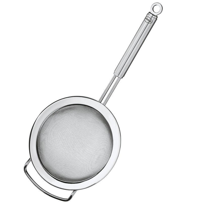 Rosle 9.5-inch Stainless Steel Fine Mesh Kitchen Strainer