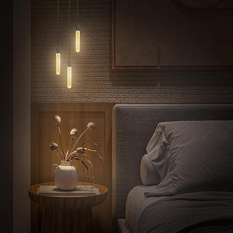 Ampoule DEL Feit T10 E26 (moyenne) ambre 40 watts, équivalente à 1 paquet