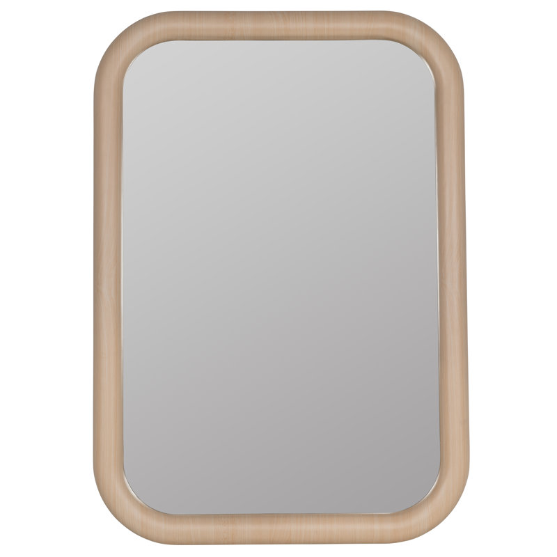 Brixten Rectangle Mirror, Natural, 39.5" x 27.75"