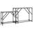 vidaXL Nesting Console Tables Hallway Stand Behind Sofa 2 Pcs Engineered Wood-802145412
