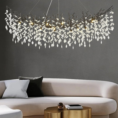 Lustre moderne en cristal K9