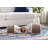 TRIXIE Cuddly Cat Tunnel & Condos, 2 Cat Caves Connected with Playful Peek-a-Boo Tunnel, Sisal Scratching Surface, Dangling Cat Toys-493091151